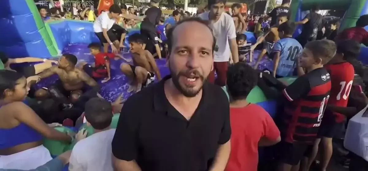 Global TikTok Star Joins Footballer in Heartwarming Charity Appearance