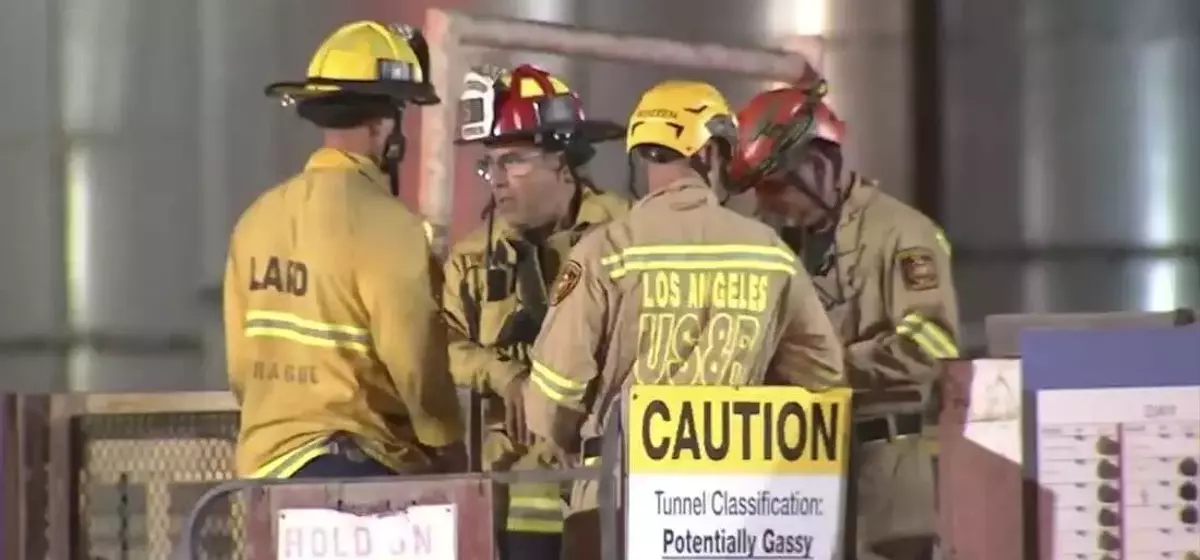 Miraculous Escape: Los Angeles Tunnel Workers Emerge Unscathed After Partial Collapse