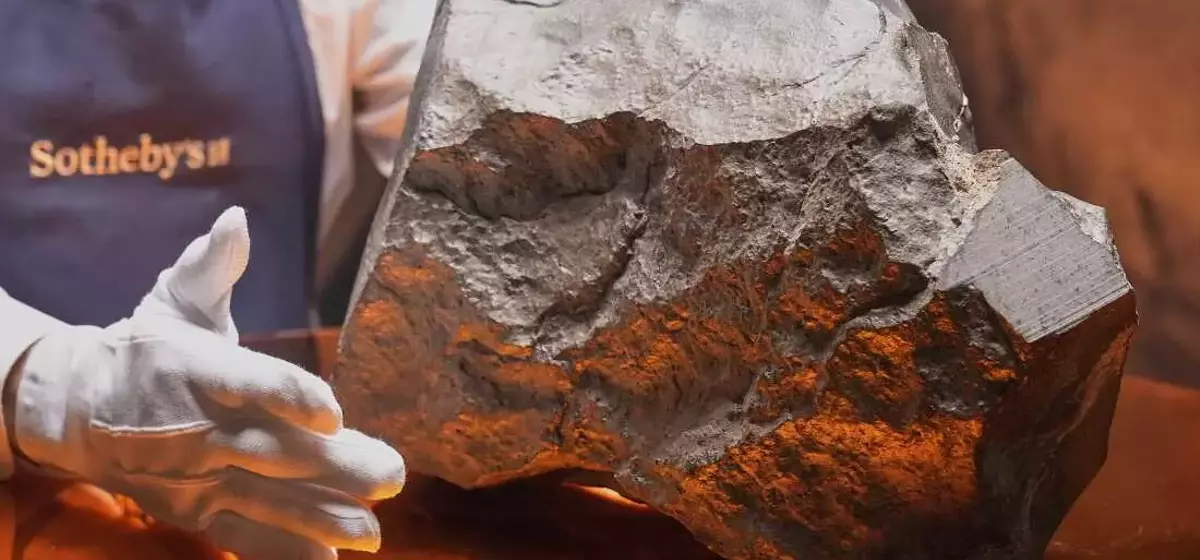 A Martian Meteorite's Journey to Auction