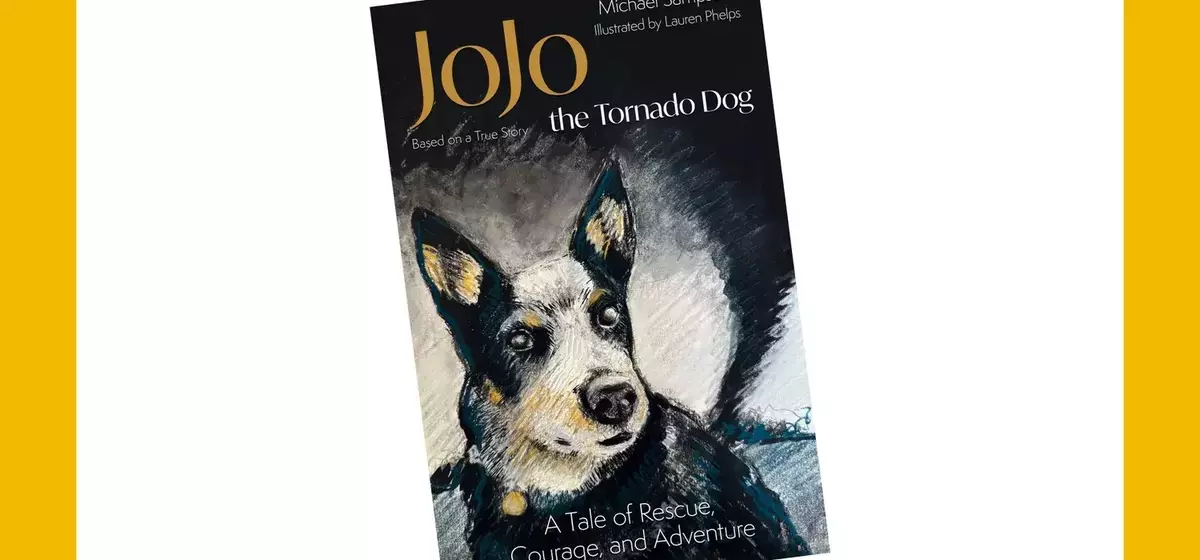 A Heartwarming Tail: "JoJo the Tornado Dog" Chronicles a Rescue Dog's Journey and Advocates for Animal Welfare