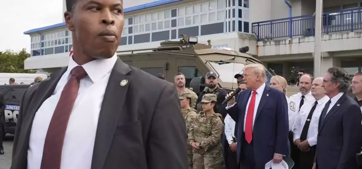 Presidential Outreach: Trump's Engagement with Law Enforcement in DC Crackdown
