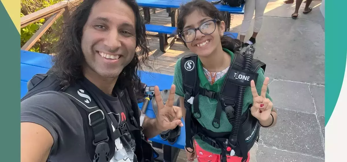 A Father's Unexpected Path to Connection: Scuba Diving and Teen Daughter's Journey