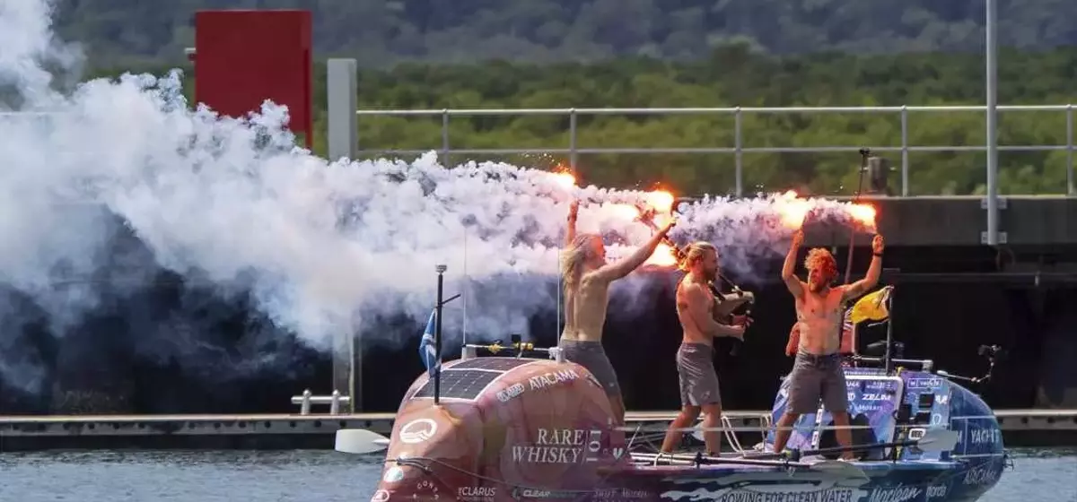 Scottish Brothers Achieve Record-Breaking Pacific Ocean Row