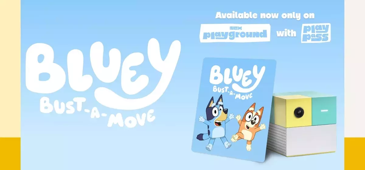 Bluey: Bust-a-Move, the new interactive video game, encourages active play