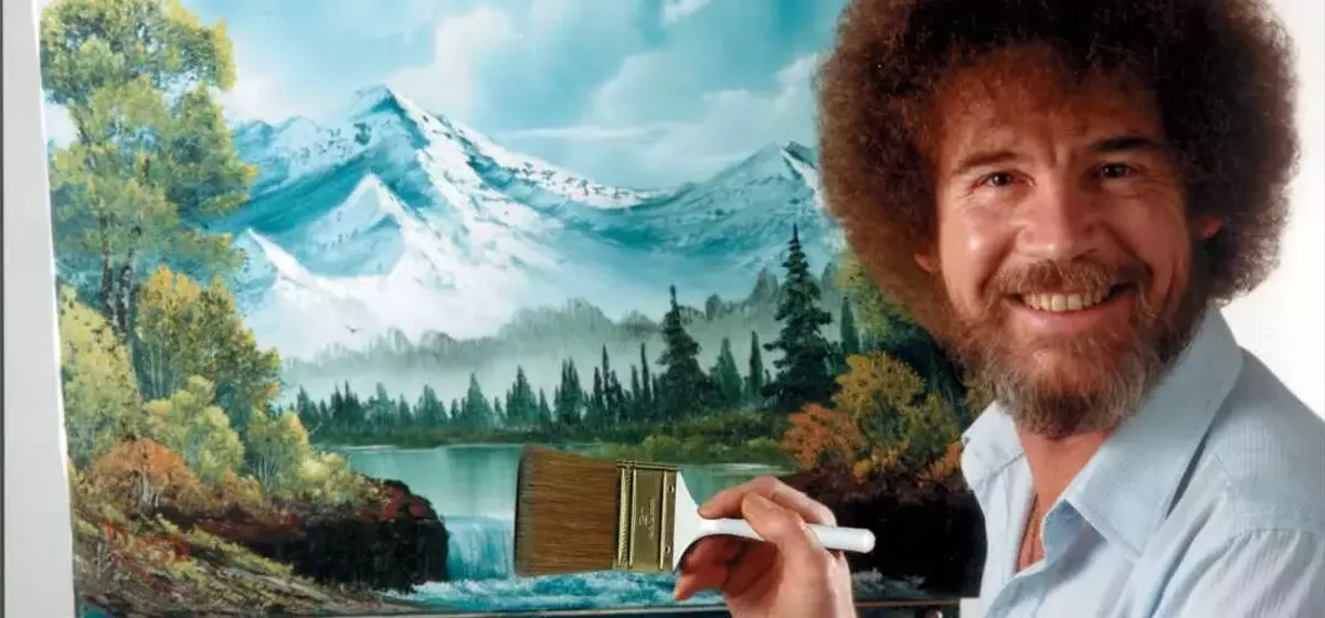 Bob Ross Paintings to be Auctioned to Support Public Television