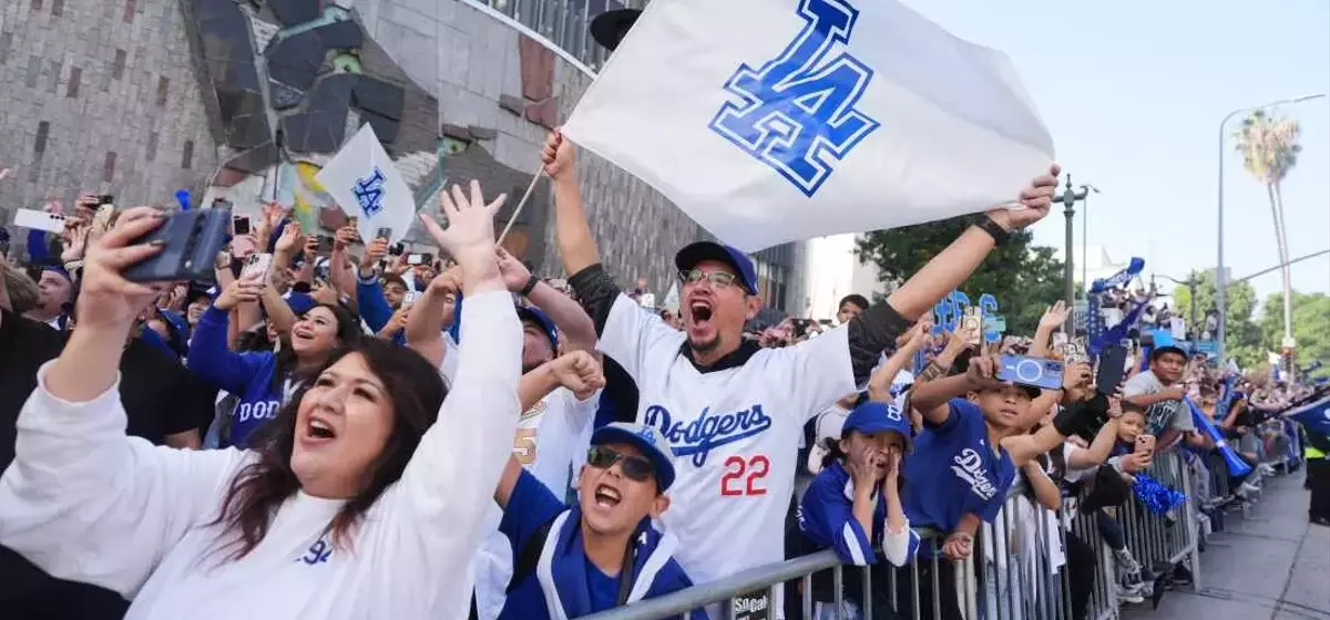Los Angeles Celebrates Dodgers' Consecutive World Series Win, Eyes Third Title