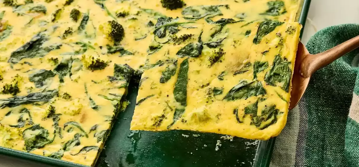 Crowd-Pleasing Spinach, Broccoli, and Parmesan Quiche