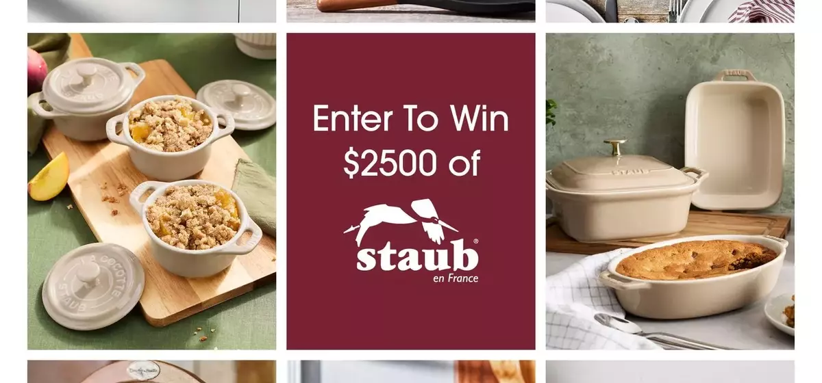 Staub Holiday Sweepstakes: Win Premium Kitchenware