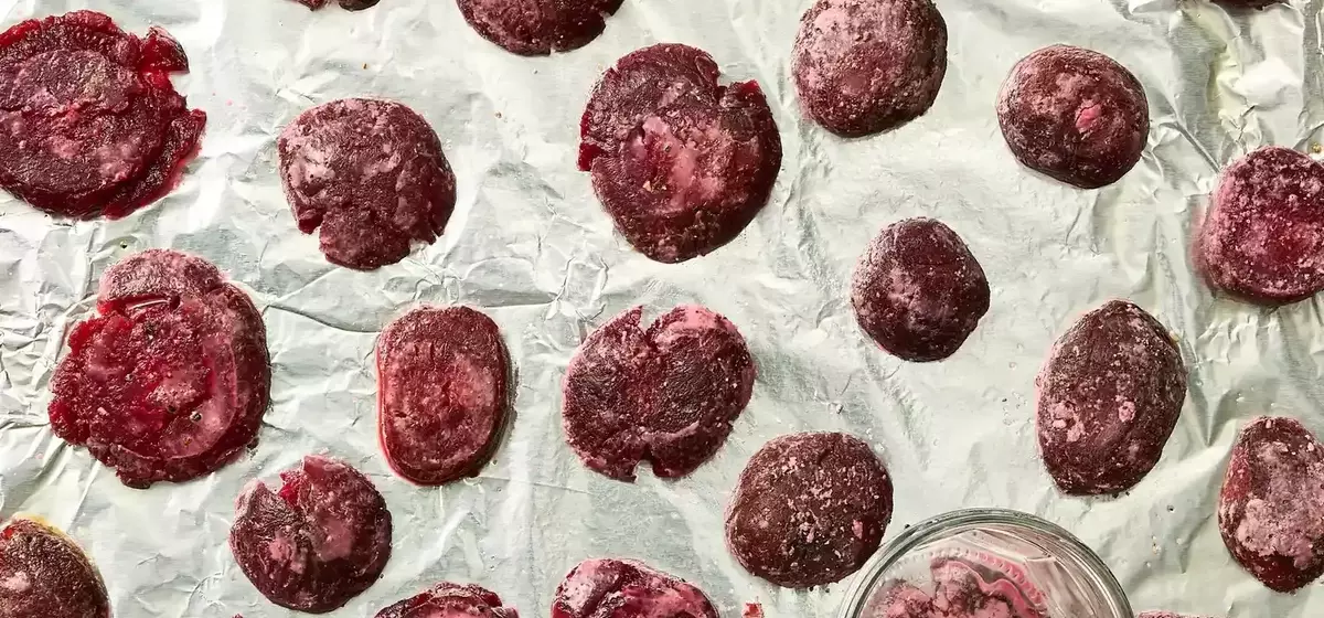 Crispy Smashed Beets with Feta and Pistachios