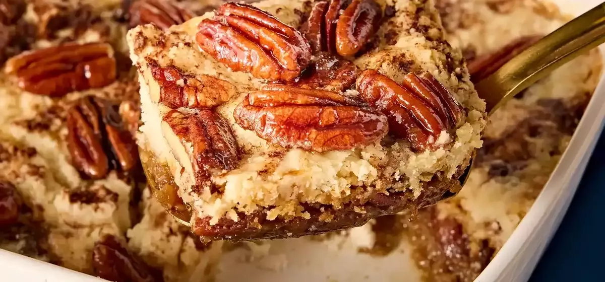 Effortless Pecan Pie Cake: A Simple Yet Indulgent Dessert
