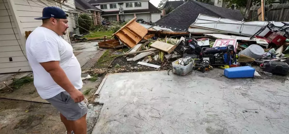 Devastating Tornado Strikes Houston Suburb, Over 100 Homes Damaged