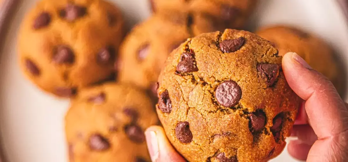 Rapid Air Fryer Chocolate Chip Cookies for Two