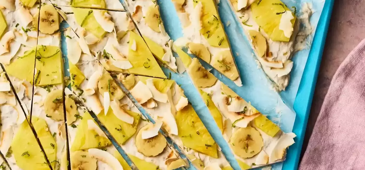 Tropical Frozen Bark: A Sweet, Healthy Indulgence