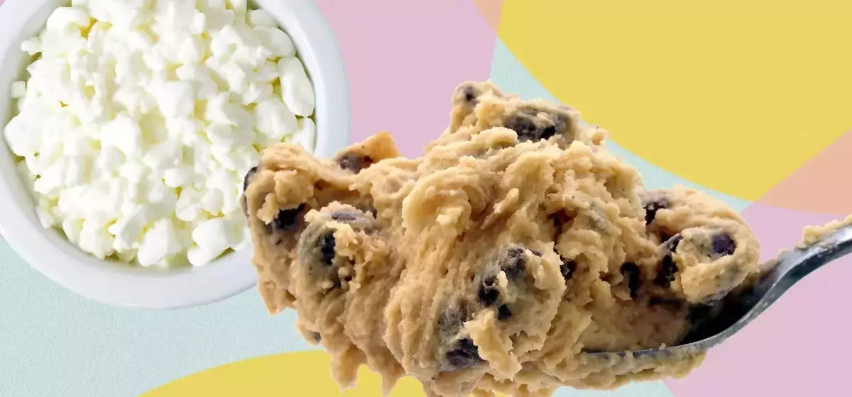 Cottage Cheese Transforms into a High-Protein Edible Cookie Dough