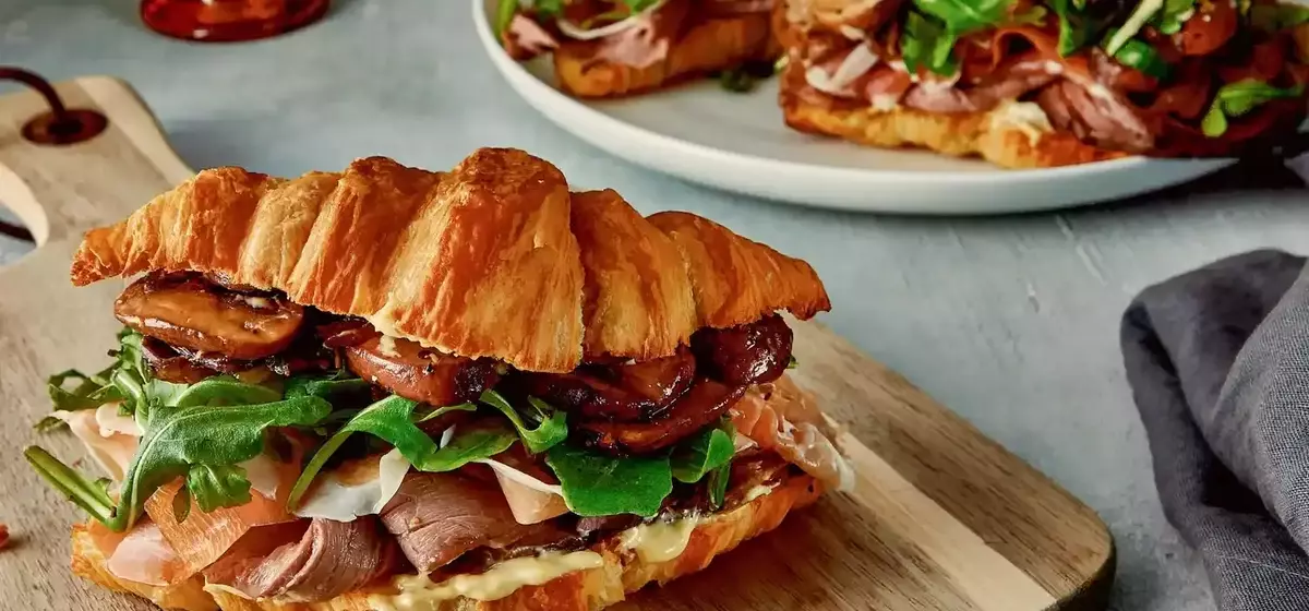 Effortless Wellington-Inspired Croissant Sandwiches