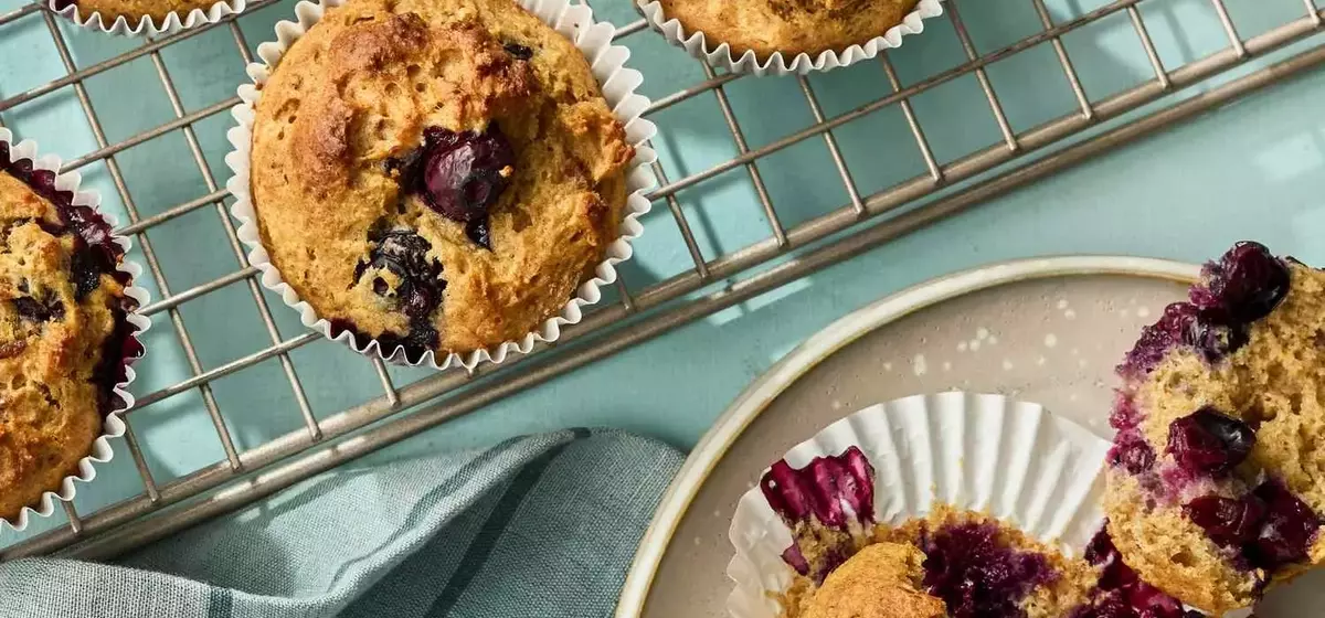 Delectable Blueberry Muffins with Natural Sweetness