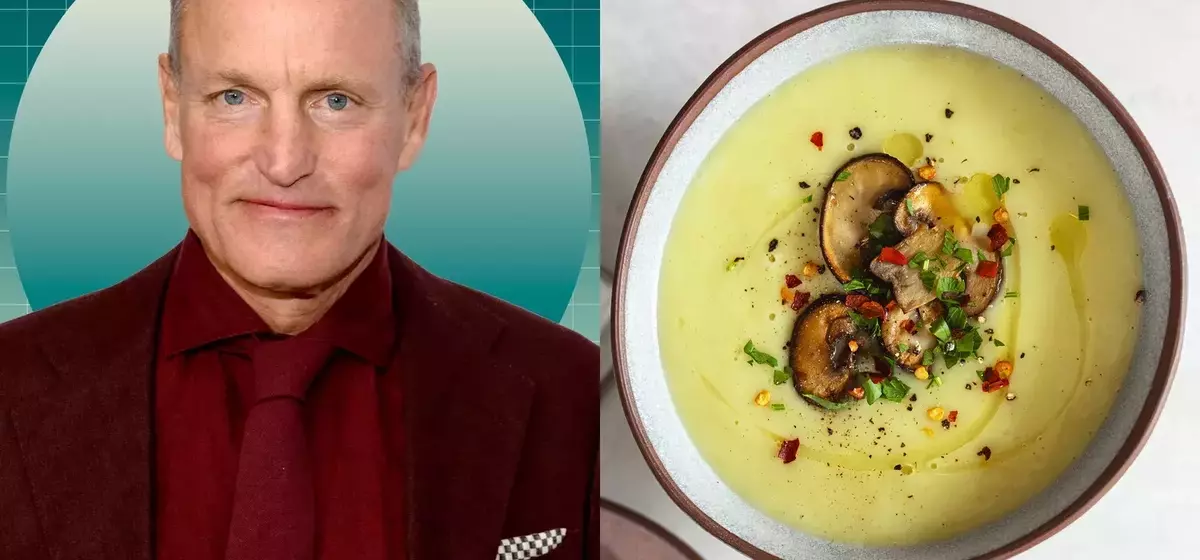 Woody Harrelson and Laura Louie's Vegan Creamy Potato Leek Soup Recipe