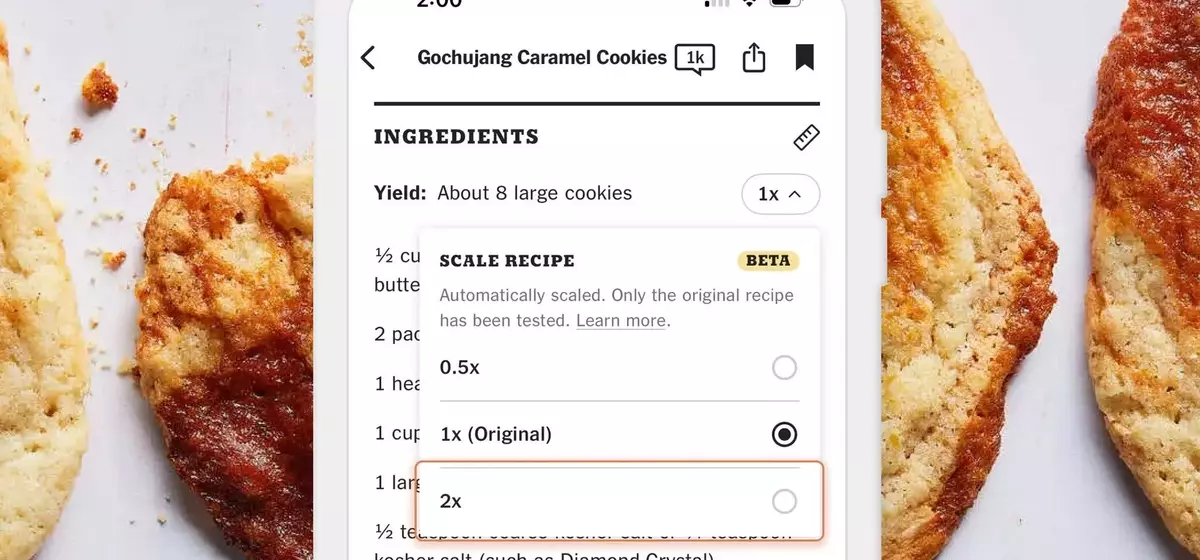 Scaling Recipes with AI: The New York Times Cooking App's Innovation