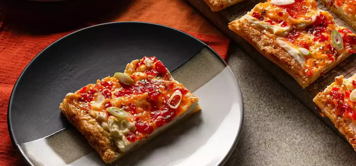 Cream Cheese and Pepper Jelly Puff Pastry Tart: A Modern Take on a Southern Classic