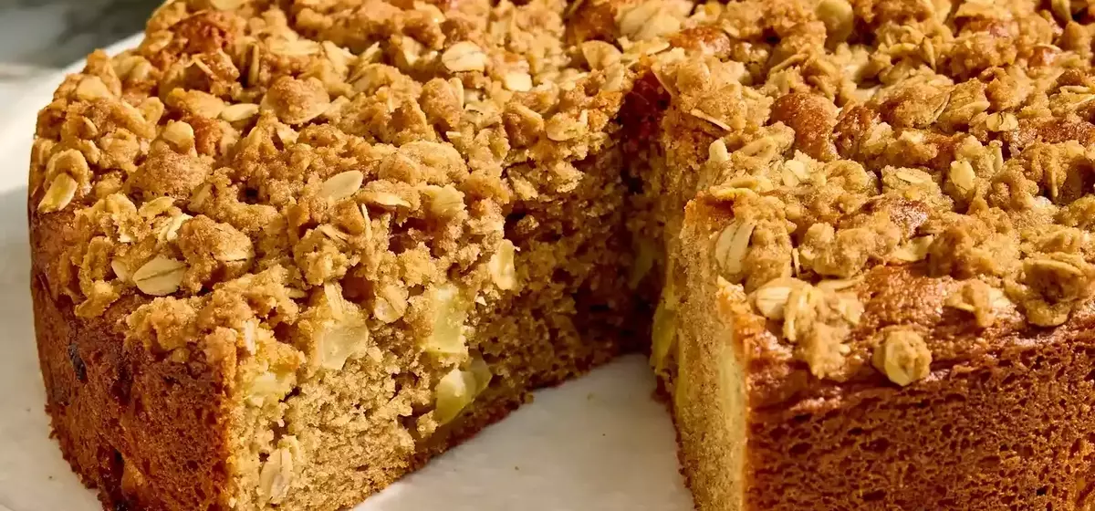 Traditional Irish Apple Cake with a Healthy Twist