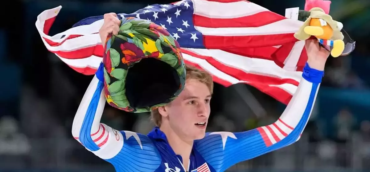 Stolz Dominates 1000m Speed Skating at Milan Cortina Games