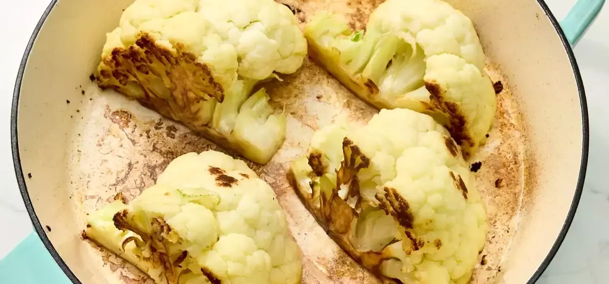 Garlic Parmesan Melting Cauliflower