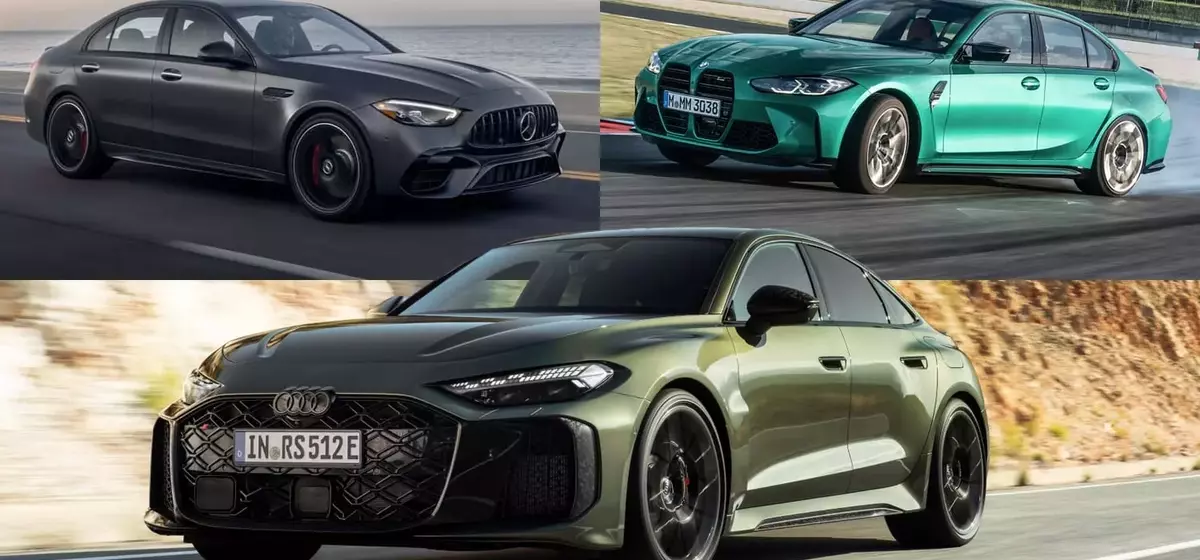 Audi RS 5, BMW M3, and Mercedes-AMG C63: A Performance Sedan Showdown