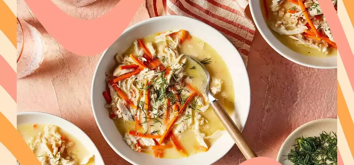 Crafting a Quick and Delicious Lemony Chicken & Rice Soup