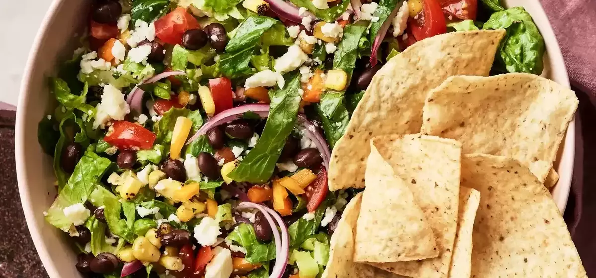 Wholesome Taco Salad: A Fiber-Rich, No-Cook Delight
