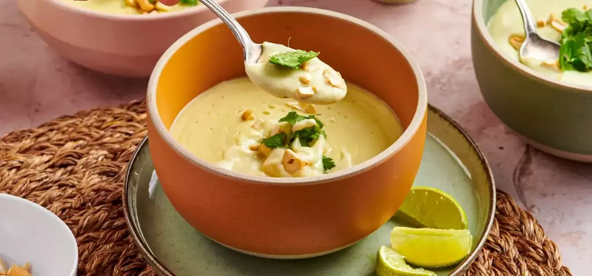 Creamy Thai-Inspired Parsnip Soup with Coconut and Aromatics