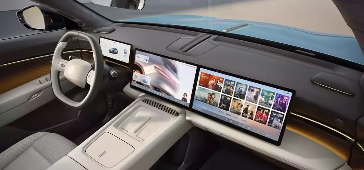 Volkswagen ID. Unyx 08: China's Screen-Dominated Electric SUV Debuts