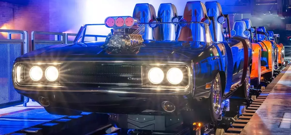Fast & Furious: Hollywood Drift Roller Coaster Unveils Iconic Ride Vehicles
