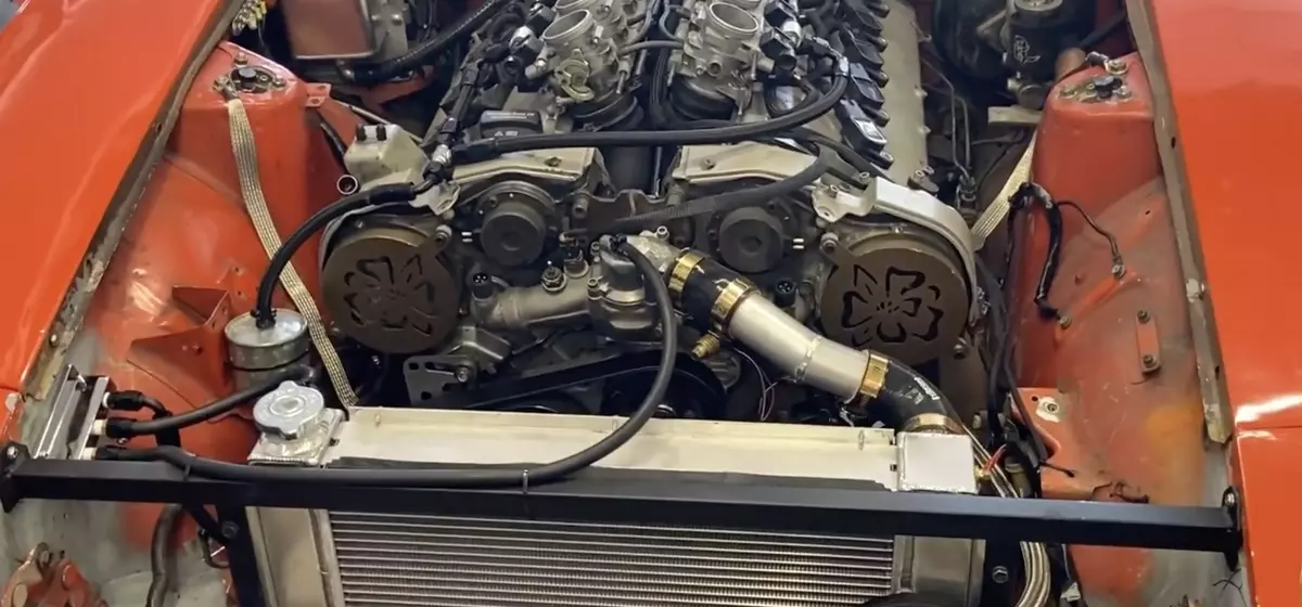 Datsun 280Z Transformed with Mercedes-Benz V12 Power