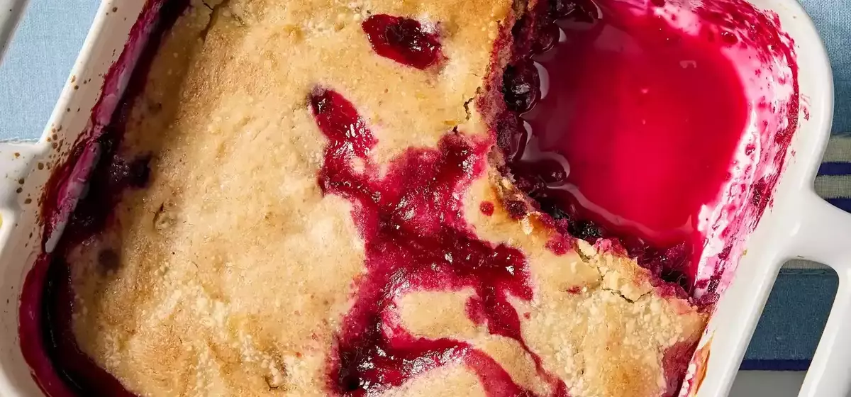 Lemon-Blueberry Pudding Cake: A Nutrient-Rich Springtime Delight
