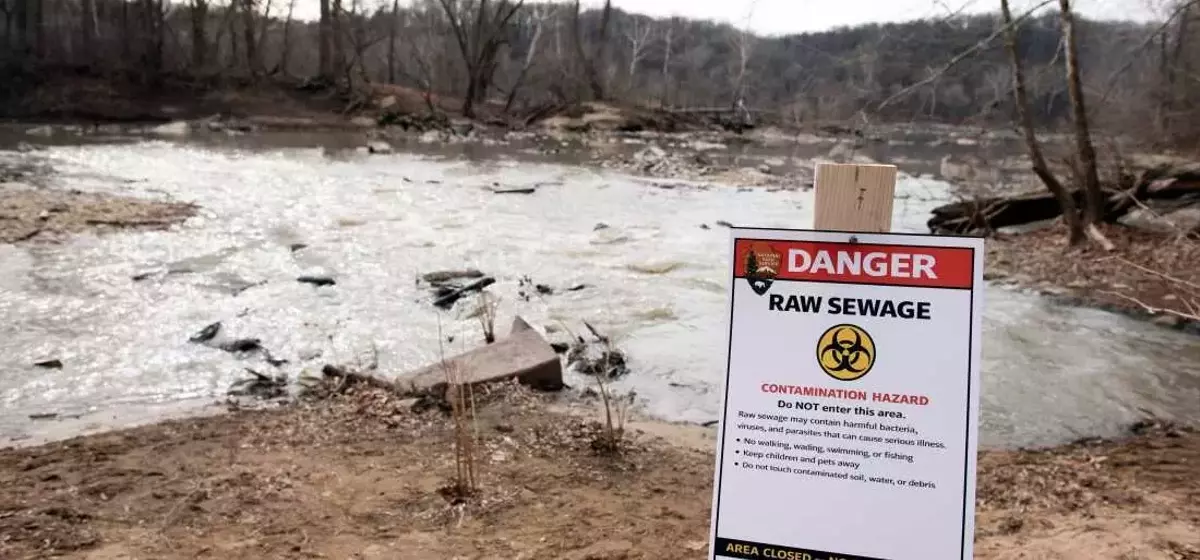 Class-Action Lawsuit Filed Over Potomac Sewage Spill