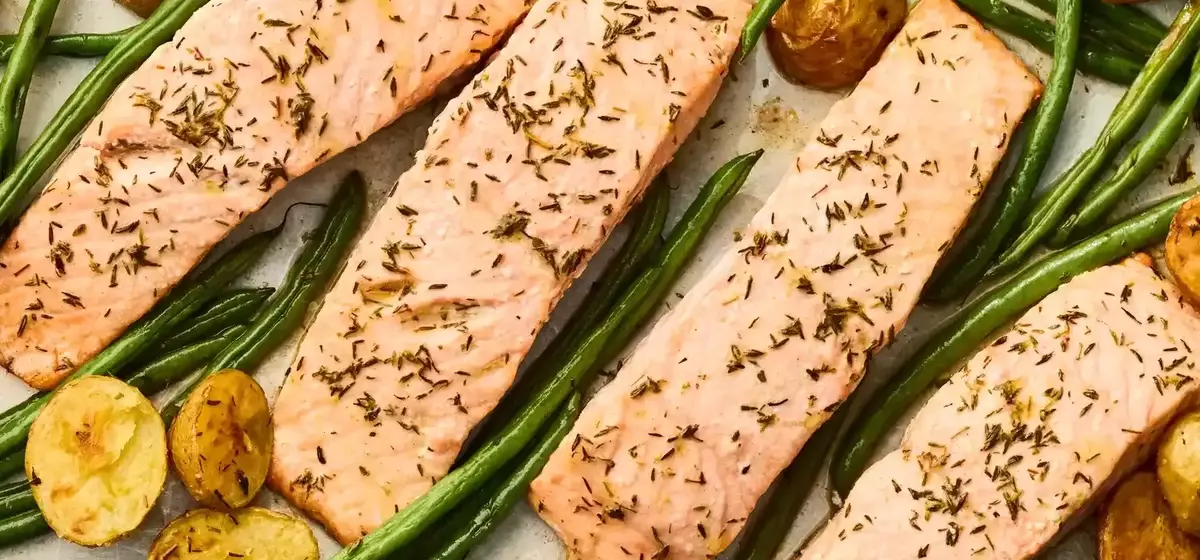 Effortless Sheet-Pan Salmon with Roasted Vegetables
