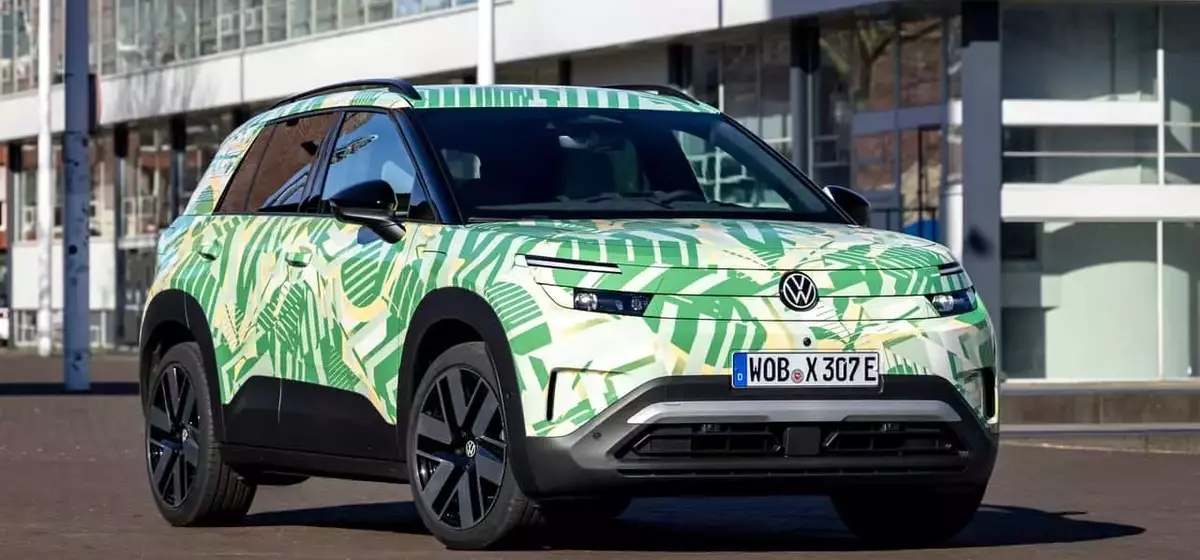 Volkswagen's new small SUV: ID. Cross set for 2026 launch