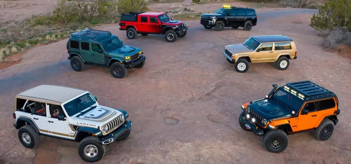 Jeep Unveils Six New Concepts at Easter Jeep Safari