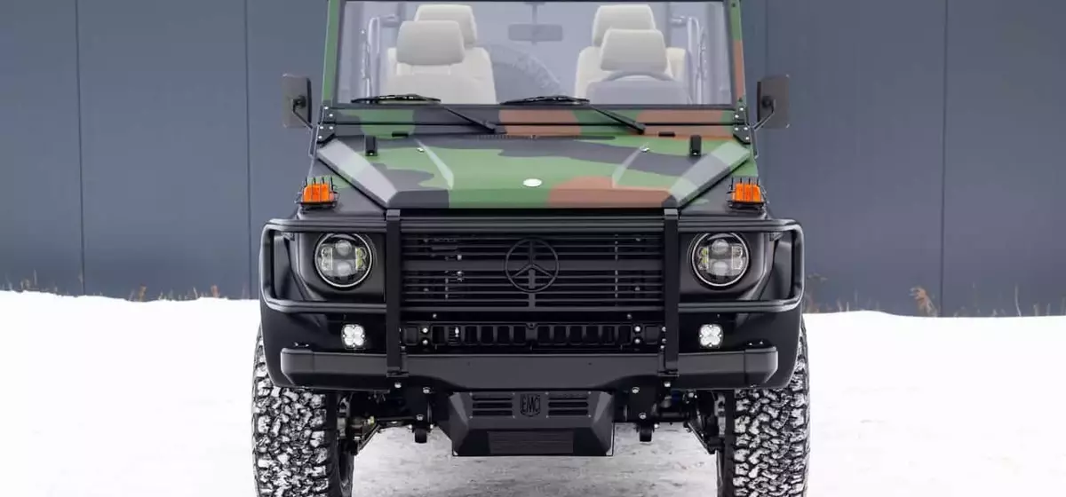 Camo Wolf: A Restored G-Wagen with V8 Power and a High Price Tag