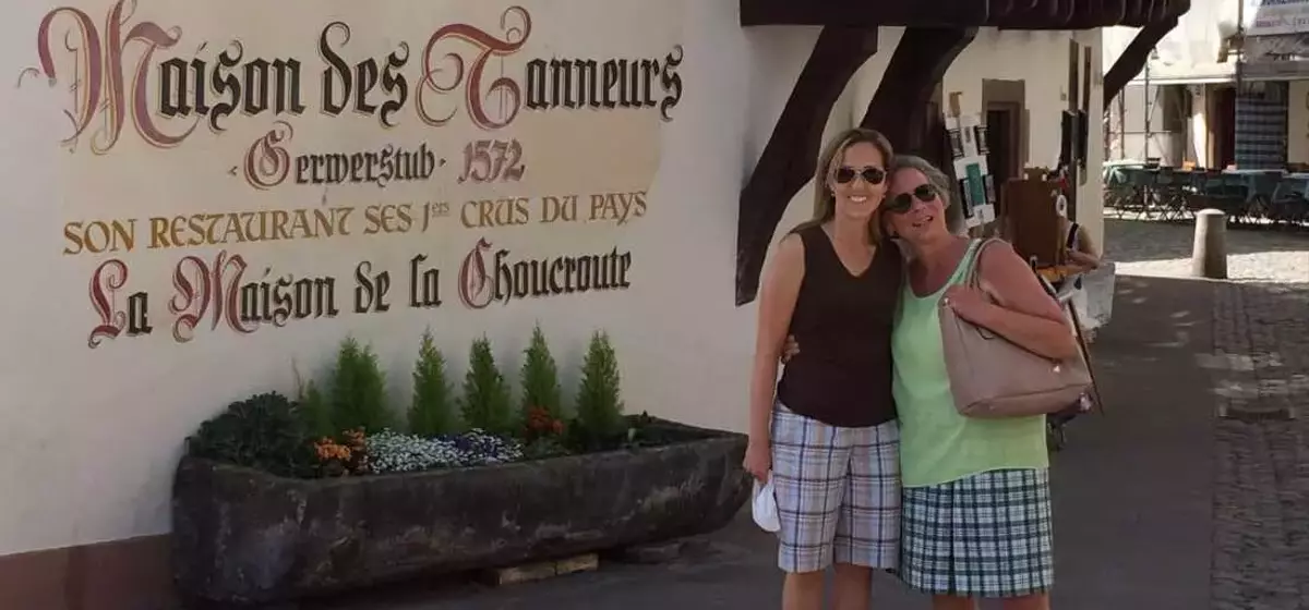 A Young Woman Finds Comfort and Friendship Abroad
