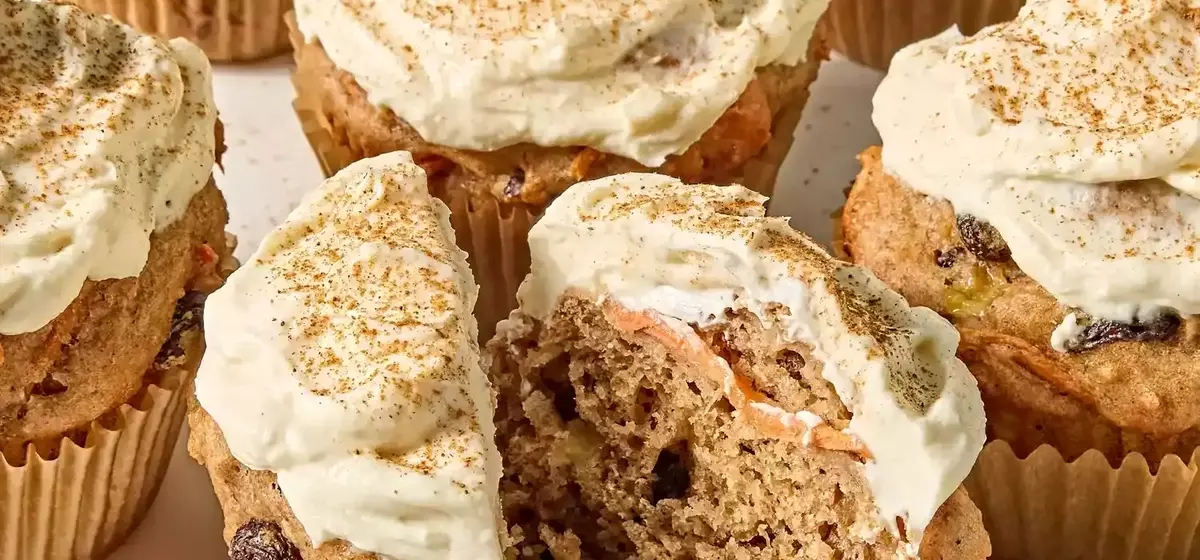 Nourishing Carrot Cake Muffins: A High-Protein Delight