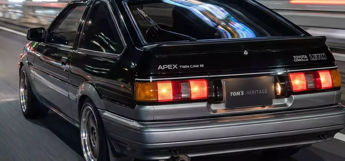 Tom's Heritage Program Revitalizes Toyota AE86 Corolla Levin with Modern Enhancements