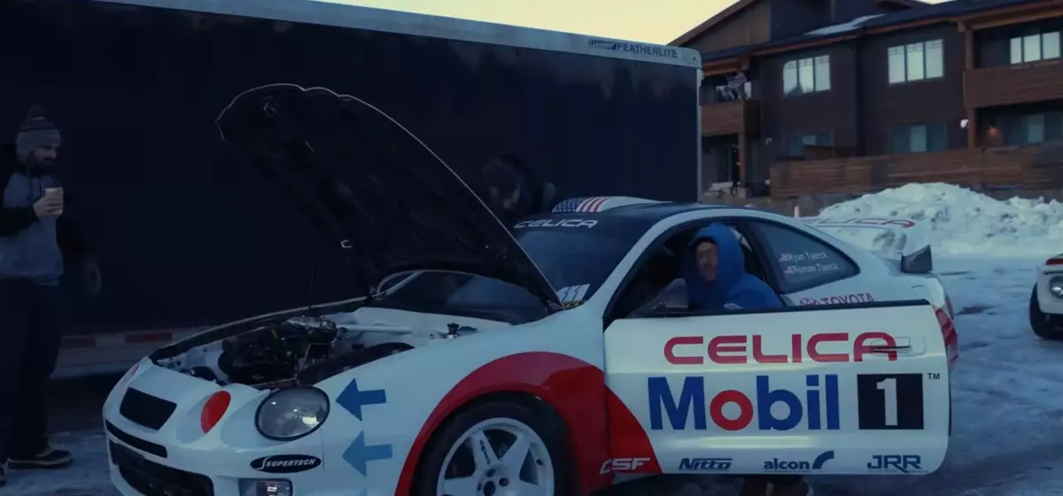 Ryan Tuerck's 600-HP GR Corolla-Powered Celica Rally Car Takes Second Place
