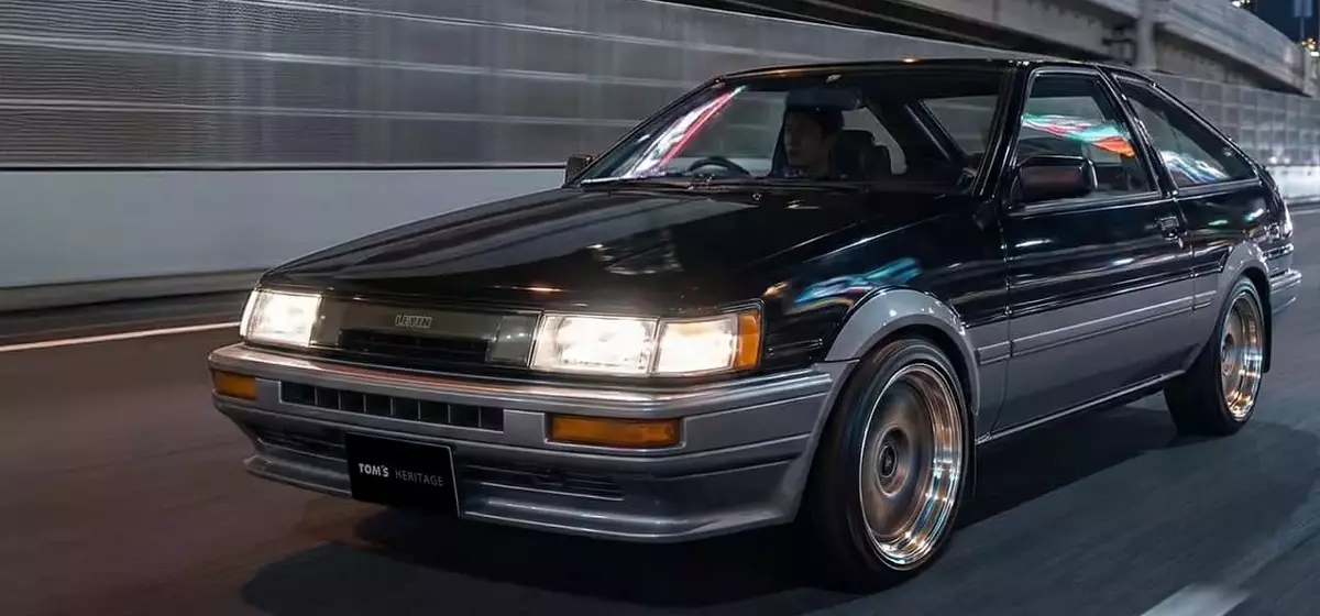 Tom's Racing Revitalizes Iconic Toyota AE86 with Heritage Restoration
