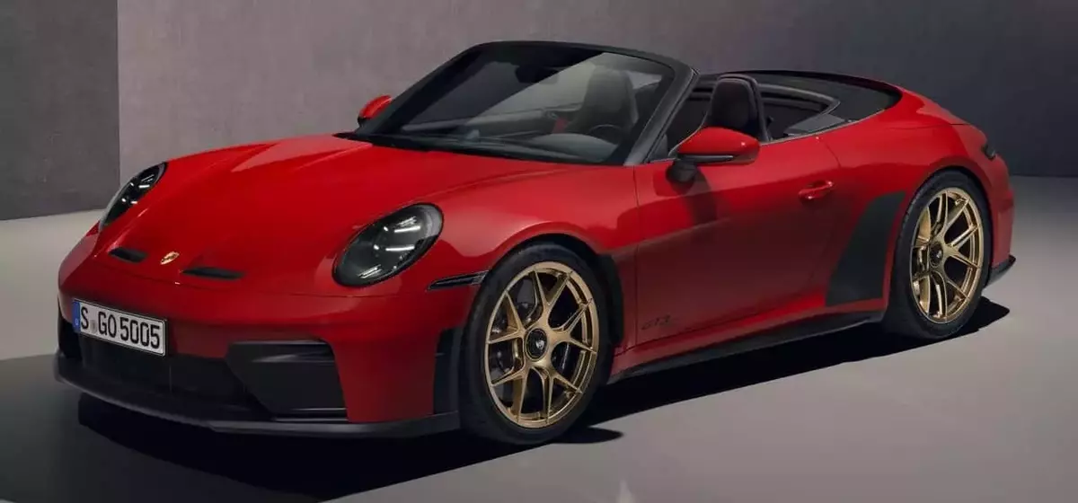 Porsche Unveils Manual-Only 911 GT3 Sport Convertible