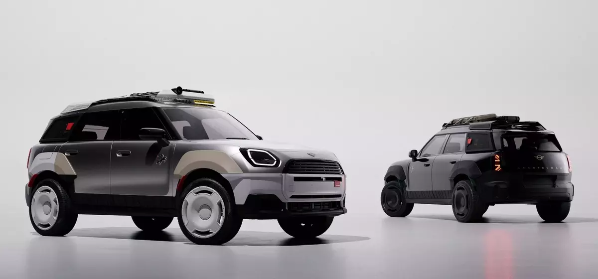Mini Countryman Transformed into a Portable Party Machine by Vagabund Moto