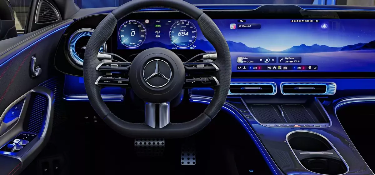 Mercedes-Benz Unveils Electric C-Class Interior: A Glimpse into Future Luxury