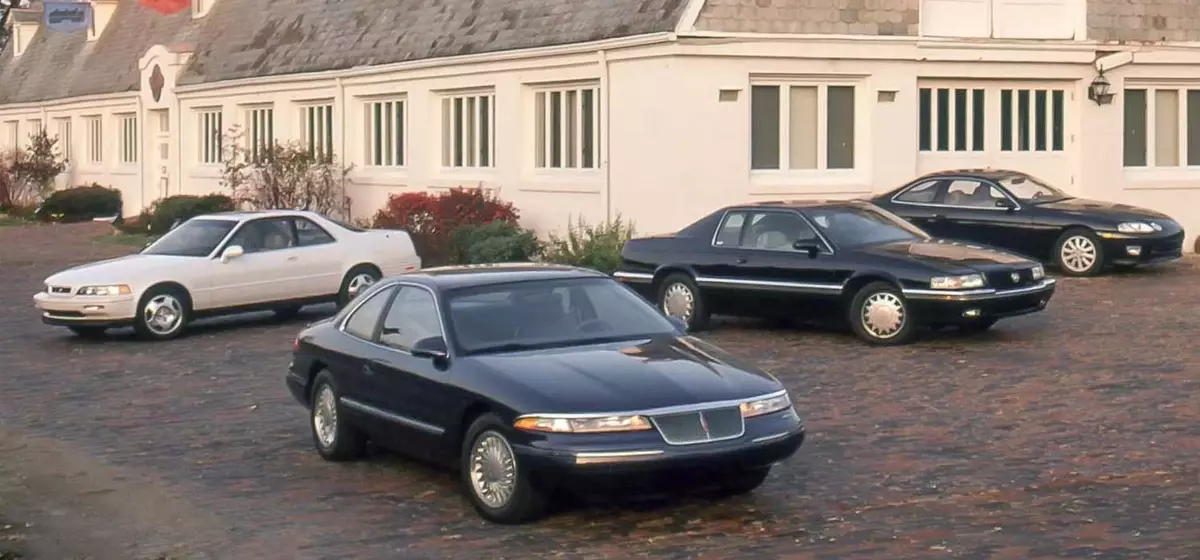 A Look Back at 1993 Luxury Coupes: Acura Legend, Cadillac Eldorado, Lincoln Mark VIII, and Lexus SC400