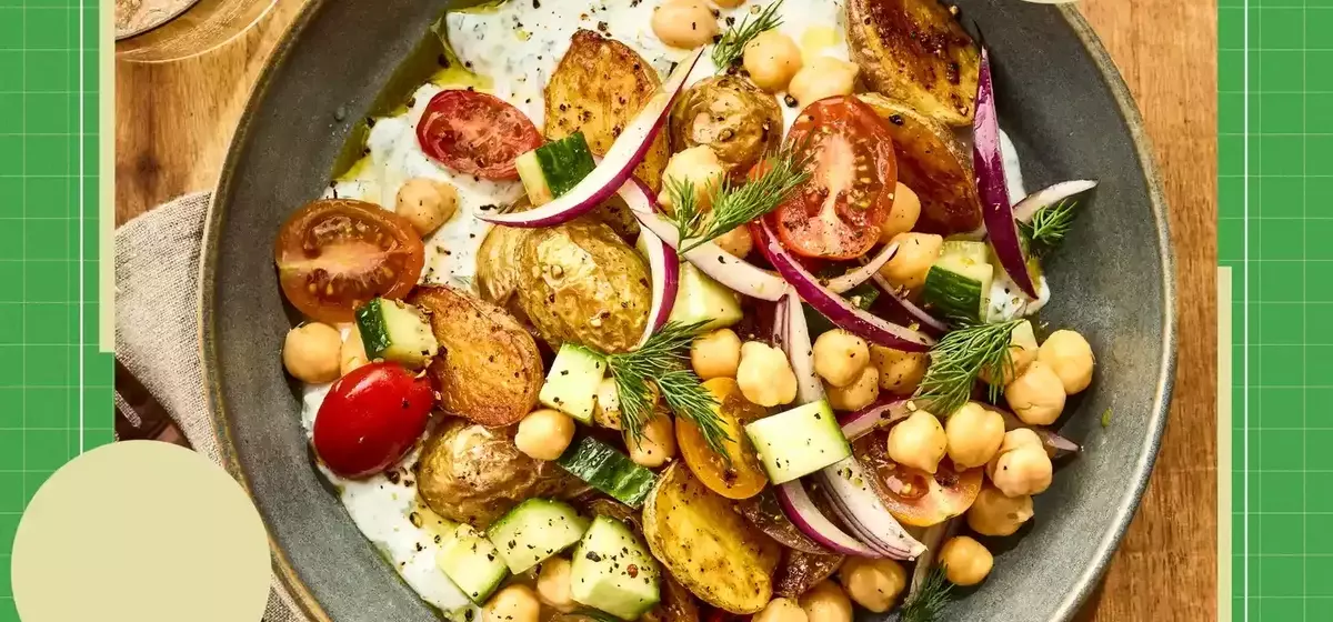 Roasted Potato Tzatziki Bowls: A Delightful and Nutritious Meal