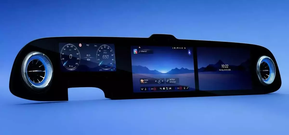 2027 Mercedes C-Class EV: Three Screens as Standard